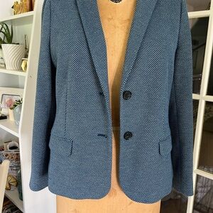 Talbots Elegant Blue Jacket